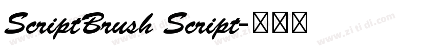 ScriptBrush Script字体转换